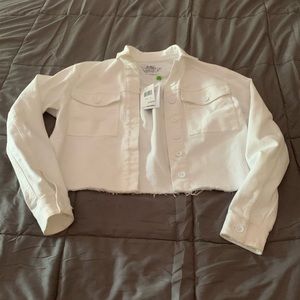 White Jean jacket